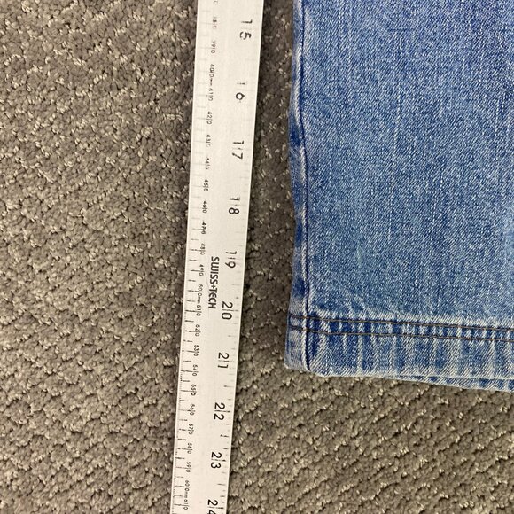 Vintage Y2K Tommy Hilfiger Denim Shorts Men's 38 Blue Jean cotton Made in Canada - Picture 9 of 10